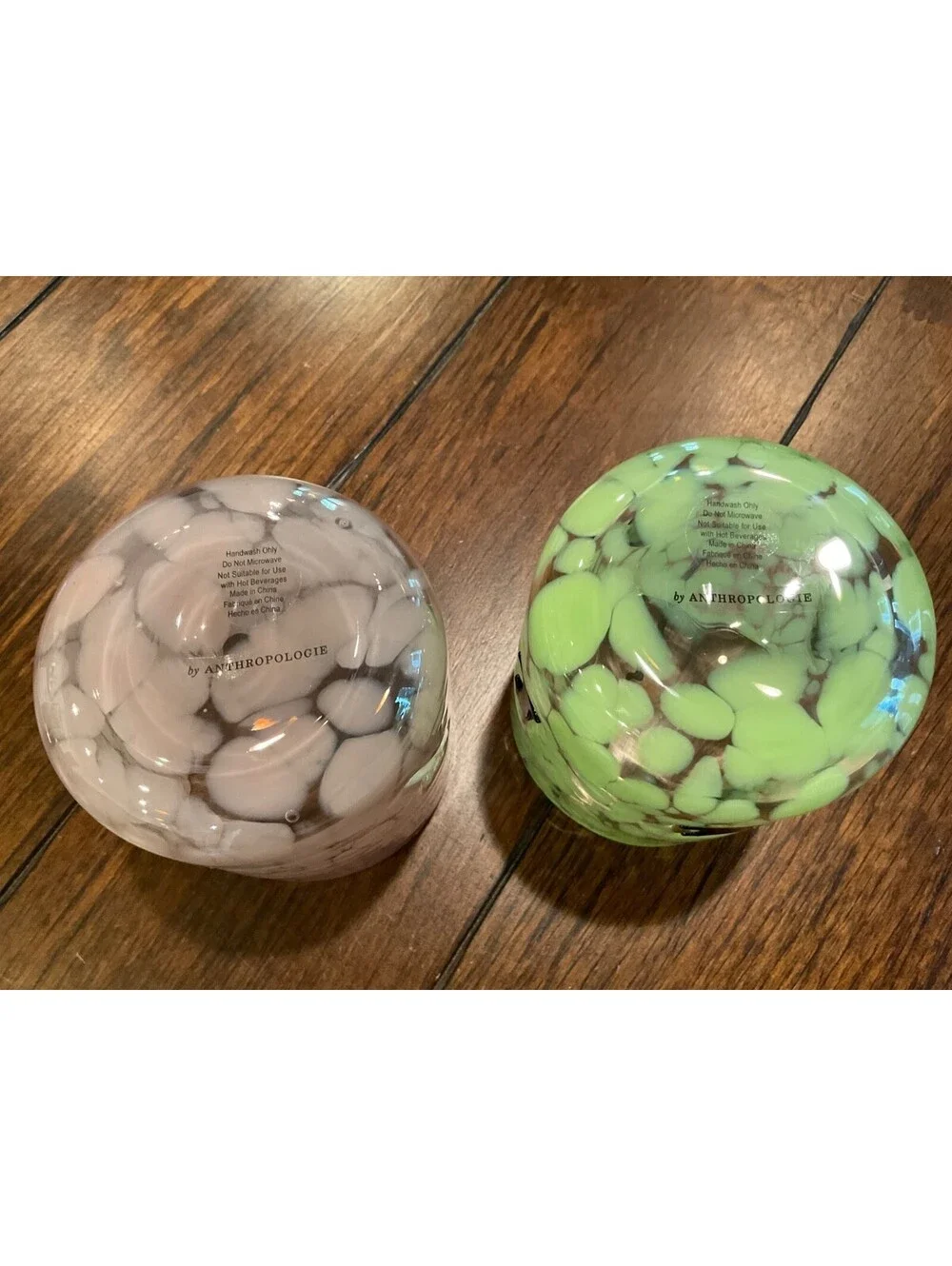 Lot of 2 Anthropologie Mystic Icon Juice Glasses Wand & Witch Hat NIB